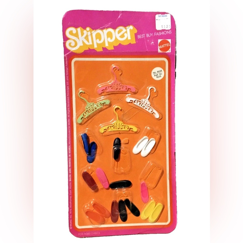 Mattel Skipper Fashion Accessory Pack Best Buy Fashions 1975 Vtg NOS Sealed New